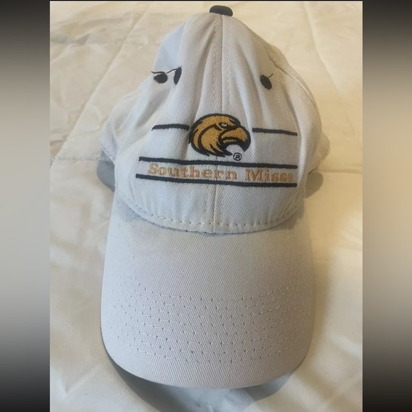 University of Southern Mississippi White Cap - one size - Picture 2 of 4